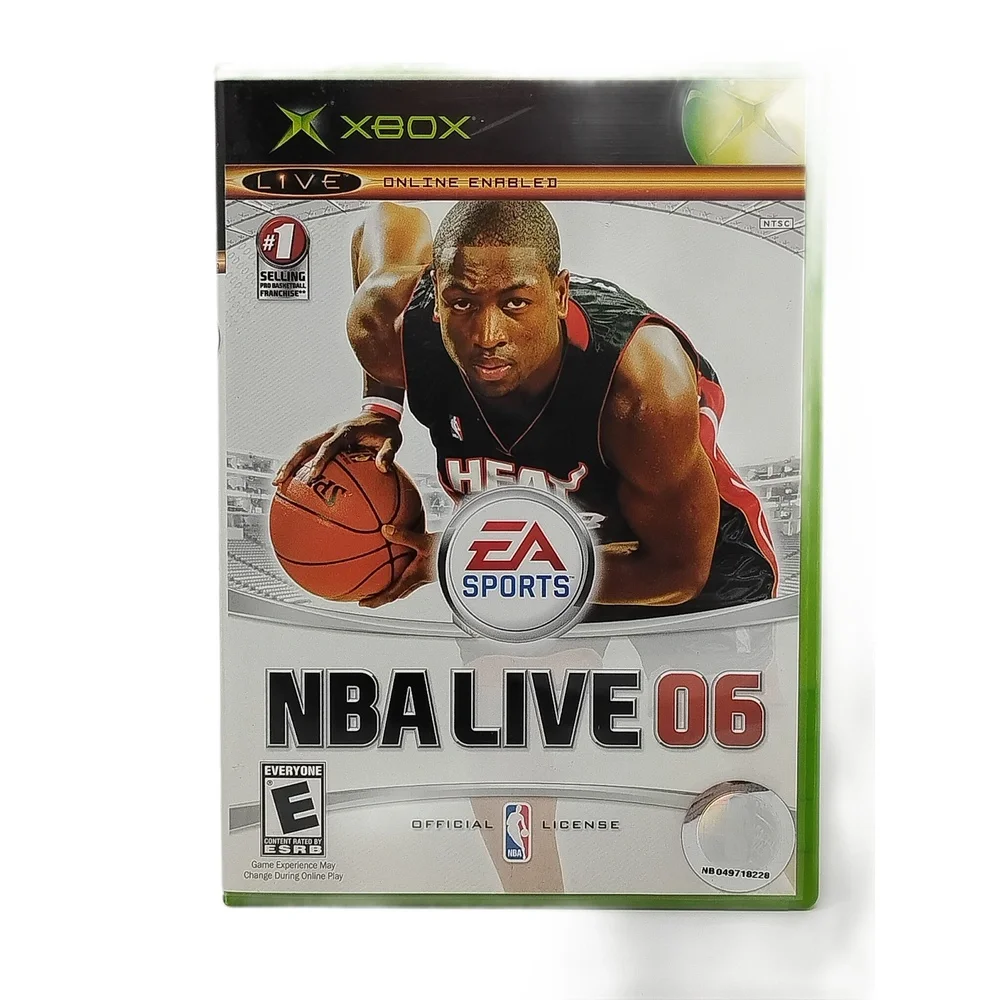 Electronic Arts NBA Live 06 Xbox Disc 2005 Basketball Sports Simulation NTSC